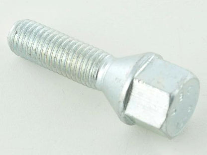 Radschrauben Set (10 Stk.) Kegelbund Schaftlänge 50mm M12x1,25 silber