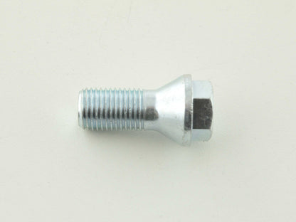 Radschraube einzeln Schaftlänge 26mm Kegelbund Kurzkopf silber M12x1,5