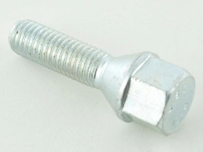Radschrauben Set (8 Stk.) Kegelbund Schaftlänge 50mm M12x1,25 silber