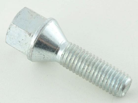 Radschrauben Set (8 Stk.) Kegelbund Schaftlänge 60mm M12x1,5 silber