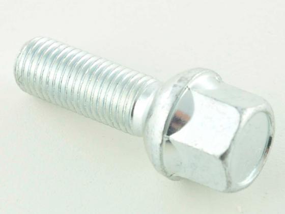 Radschrauben Set (8 Stk.) Schaftlänge 35mm Kugelbund silber M12x1,5