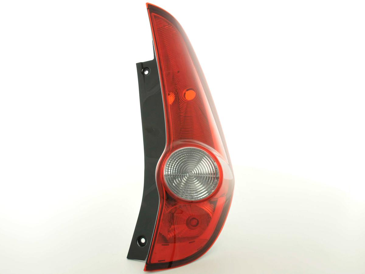 Verschleißteile Rückleuchte rechts Opel Agila B Bj. 08- rot/klar