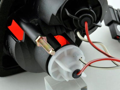 Rückleuchten Set BMW 3er Coupe Typ E46 Bj. 99-02 chrom