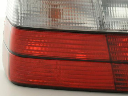 Rückleuchten Set BMW 3er Limo Typ E36  91-98 rot/weiß
