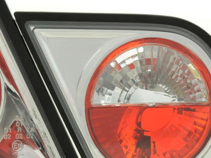 Rückleuchten Set gebraucht Heckleuchten BMW 3er Coupe Typ E46 Bj. 99-02 chrom
