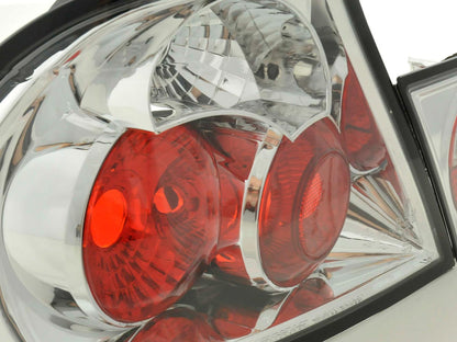 Rückleuchten Set gebraucht Heckleuchten BMW 3er Coupe Typ E46 Bj. 99-02 chrom