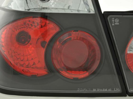 Rückleuchten Set BMW 3er Limo Typ E46 Bj. 98-01 schwarz