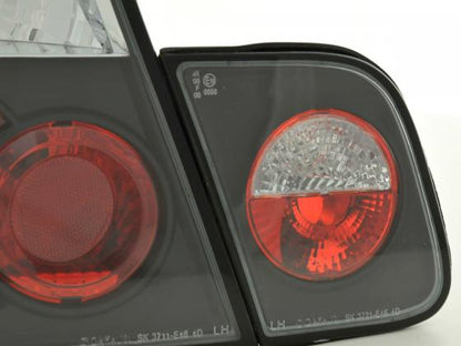 Rückleuchten Set BMW 3er Limo Typ E46 Bj. 98-01 schwarz