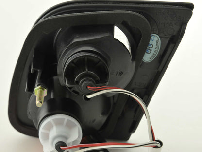 Rückleuchten Set BMW 3er E46 Limo schwarz Innenteil für Heckklappe