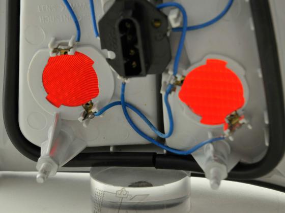 Rückleuchten BMW 5er Limo Typ E34  88-94 weiß rot