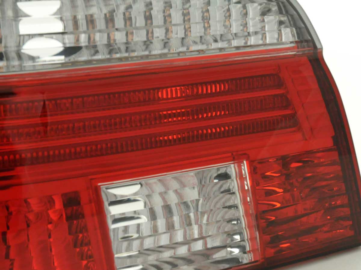 Rückleuchten Set BMW 5er Limo Typ E39  95-00 rot/weiß