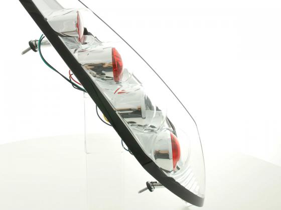 Rückleuchten Set Fiat Punto 3-trg. Typ 188 Bj. 00-03 chrom