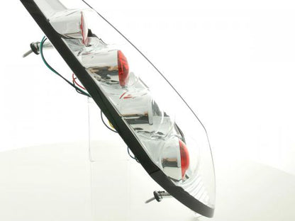 Rückleuchten Set Fiat Punto 3-trg. Typ 188 Bj. 00-03 chrom