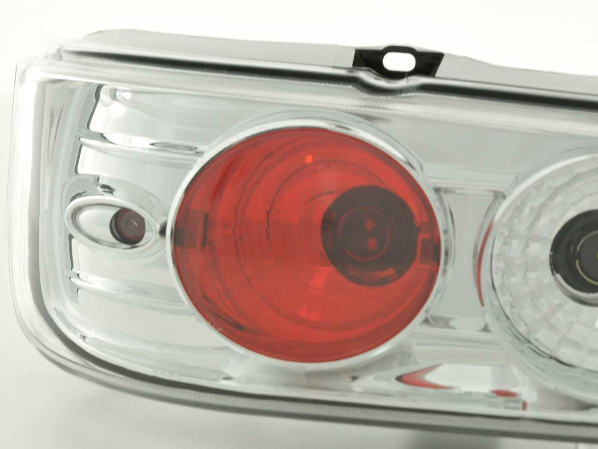 Rückleuchten Set Fiat Seicento Typ 187 Bj. 98-07 chrom