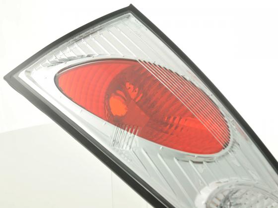 Rückleuchten Set Ford Focus Typ DAW DBW Bj. 98-04 chrom