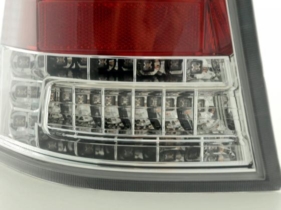 LED Rückleuchten Set Mercedes M-Klasse Typ W163 Bj. 98-05 chrom