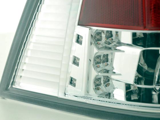 LED Rückleuchten Set Mercedes M-Klasse Typ W163 Bj. 98-05 chrom