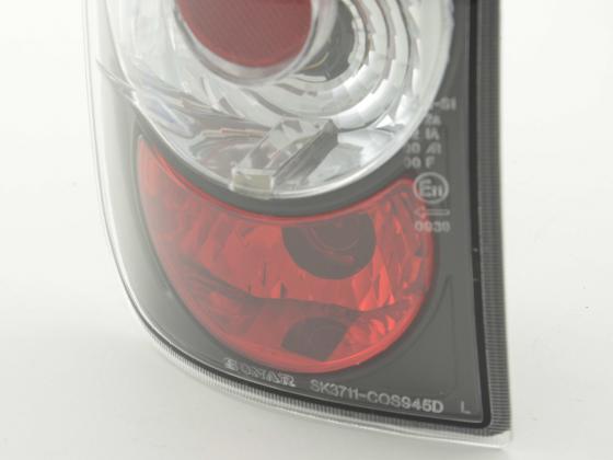 Rückleuchten Set Opel Corsa B 5-trg. Bj. 93-00 schwarz