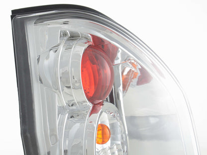 Rückleuchten Set Opel Zafira Typ T98 Bj. 97-04 chrom