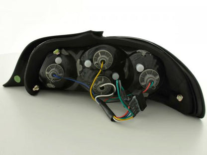 Rückleuchten Set Peugeot 306 2-trg. Typ 7*** Bj. 97-01 schwarz