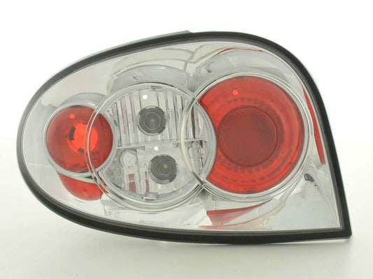 Rückleuchten Set Renault Megane 3-trg. Typ DABALAKAEA Bj. 96-98 chrom