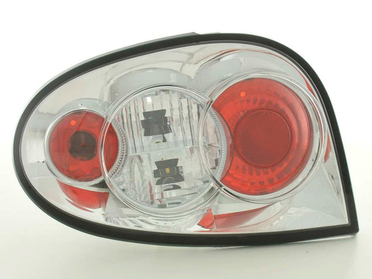 Rückleuchten Set Renault Megane 3-trg. Typ DABALAKAEA Bj. 99-02 chrom