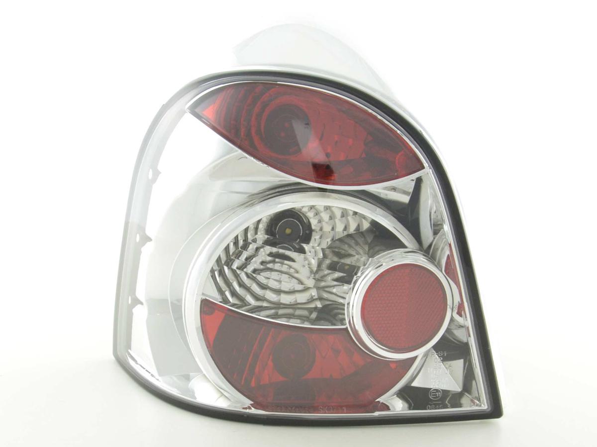 Rückleuchten Set Renault Twingo Typ C06  01-06 chrom