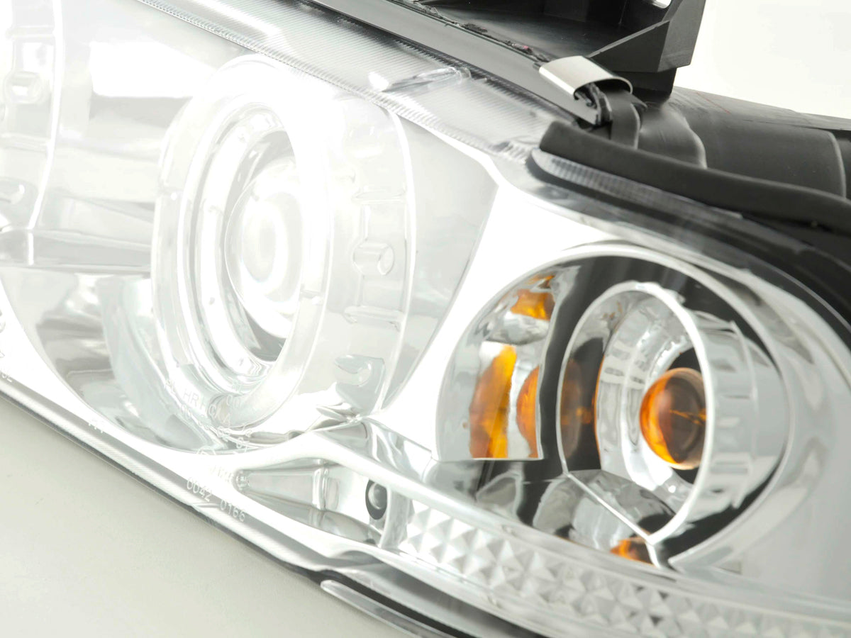 Scheinwerfer Set BMW 3er Limo Typ E36 Bj. 92-98 chrom