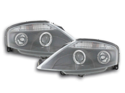 Scheinwerfer Set Citroen C3  02-08 schwarz