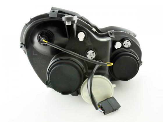 Scheinwerfer Set Mercedes C-Klasse Typ W203 Bj. 00-07 schwarz