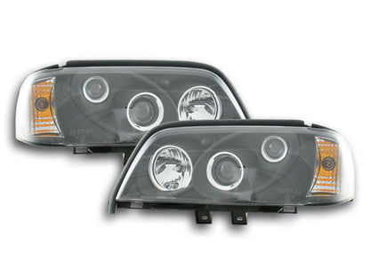 Scheinwerfer Set Mercedes C-Klasse Typ W202 schwarz