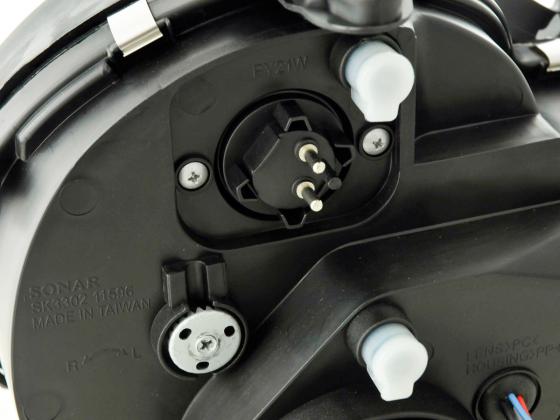 Scheinwerfer Set Mercedes E-Klasse Typ W210 Bj. 95-98 schwarz für Rechtslenker