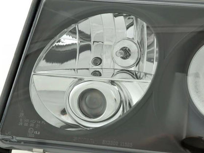 Scheinwerfer Set Mercedes E-Klasse Typ W124 Bj. 85-93 schwarz