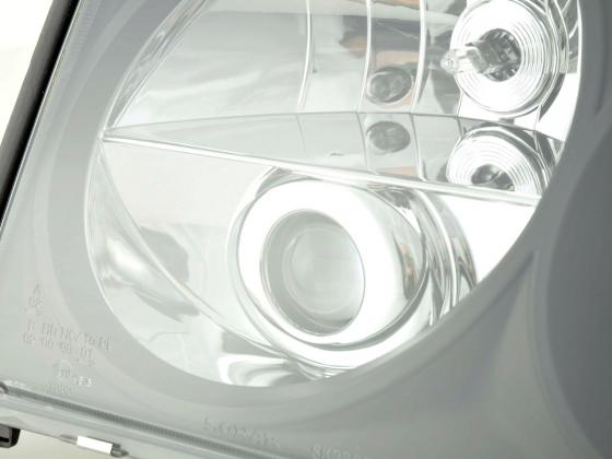 Scheinwerfer Set Mercedes E-Klasse Typ W124 Bj. 85-93 schwarz