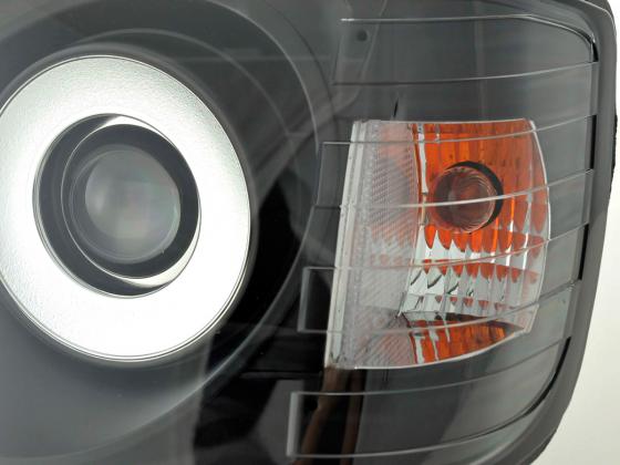 Scheinwerfer Set Mercedes E-Klasse Typ W124 Bj. 85-93 schwarz