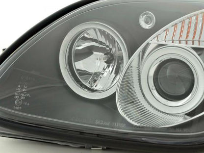 Scheinwerfer Set Mercedes SLK Typ R170  96-97 / 01-02 schwarz