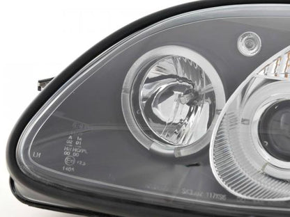 Scheinwerfer Set Mercedes SLK Typ R170  96-02 schwarz