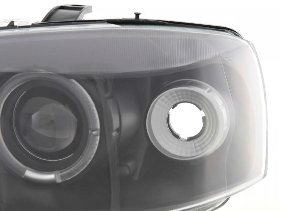 Scheinwerfer Set Opel Astra G Bj. 98-03 schwarz