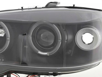 Scheinwerfer Set Opel Astra G Bj. 98-03 schwarz