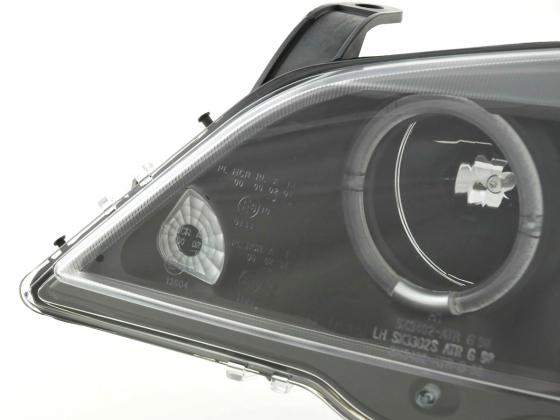 Scheinwerfer Set Opel Astra G Bj. 98-03 schwarz