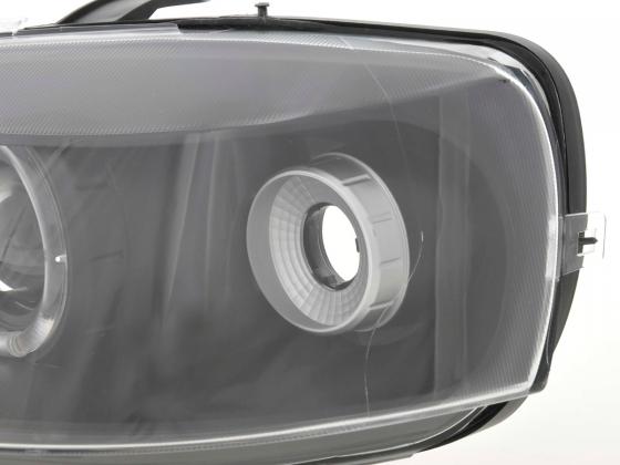 Scheinwerfer Set Opel Astra G Bj. 98-03 schwarz