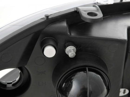 Scheinwerfer Set Opel Astra G Bj. 98-03 schwarz