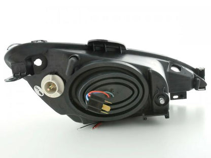 Scheinwerfer Set Peugeot 206 Bj. 98-03 schwarz