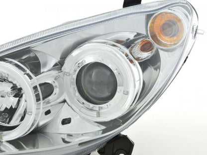 Scheinwerfer Set Peugeot 307 Bj. 01-06 chrom