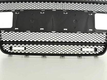 Sportgrill mit Positionslichthalter Frontgrill passend für Audi Q7 Typ 4L Bj. 05-09 schwarz