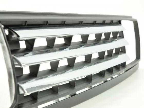 Sportgrill Frontgrill Grill VW Jetta Typ 19E Bj. 88-92 schwarz/chrom