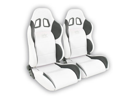 FK Sportsitze Auto Halbschalensitze Set Houston in Motorsport-Optik