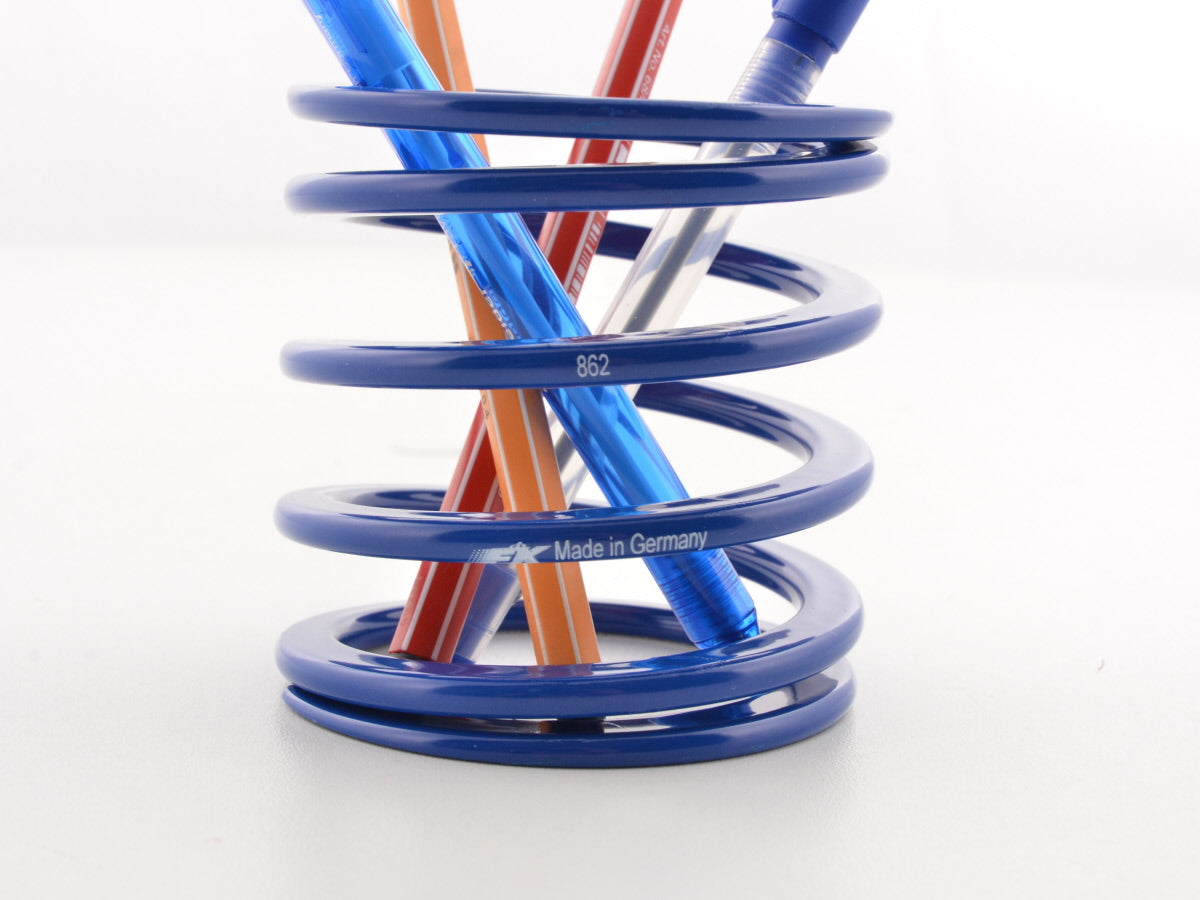 FK Stiftehalter Tieferlegungsfeder Stiftebox Rennsport-Design blau