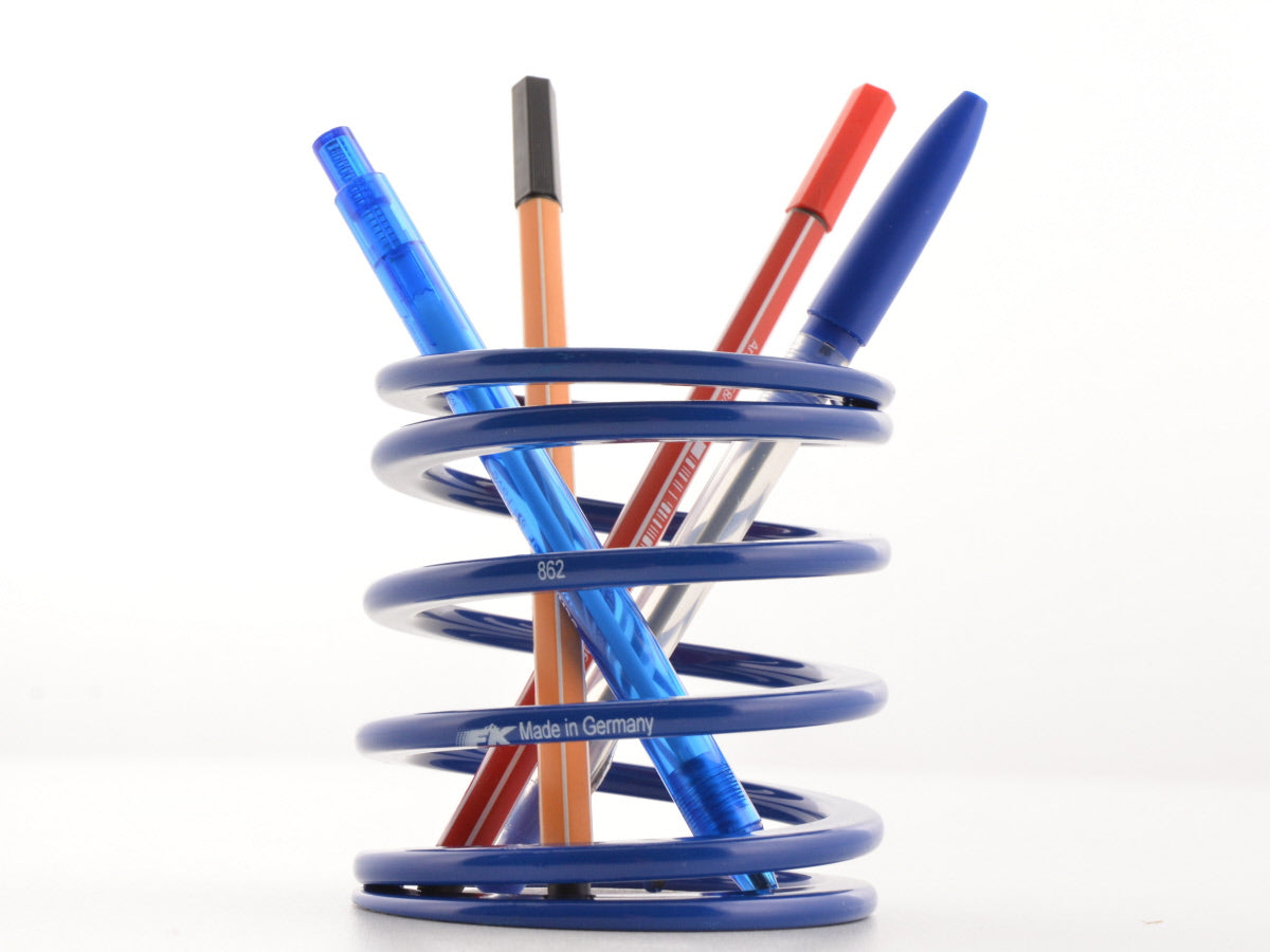 FK Stiftehalter Tieferlegungsfeder Stiftebox Rennsport-Design blau