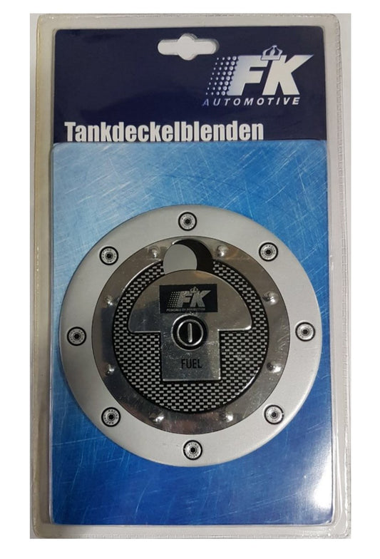 Tankdeckelblende Fuel Cap Alu Look Alfa Romeo Spider Duetto /Spider GTV Audi 80 90 Abdeckung Tankdeckel